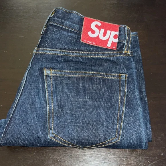 Supreme men’s button fly jeans / 30 slim - Picture 1 of 16
